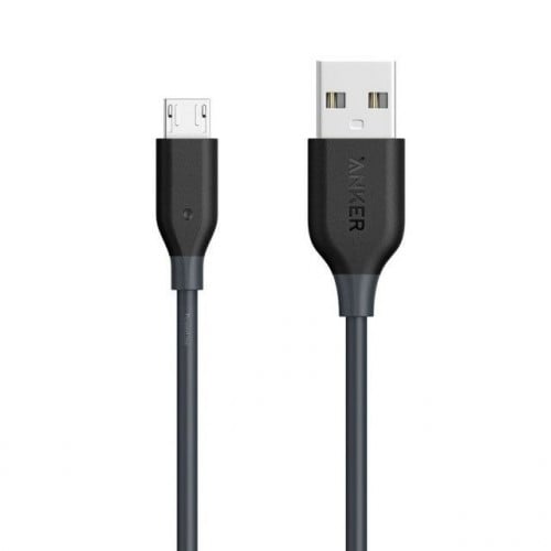 سلك شاحن انكر مايكرو جالكسي usb ربل 90 سم يعمل على...
