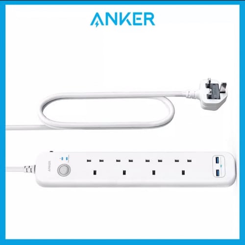 توصيلة انكر -PowerExtend مع 4 منافذ طاقة و2 منافذ...