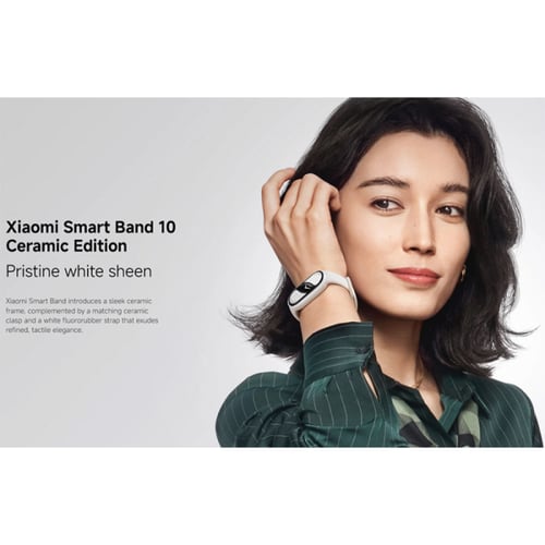 سوار ذكي شاومي باند 10 -فضي