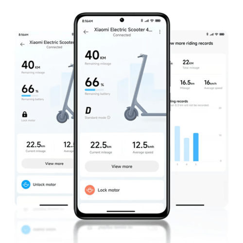 سكوتر كهربائي شاومي سكوتر 4 برو الجيل الثاني بسرعة...