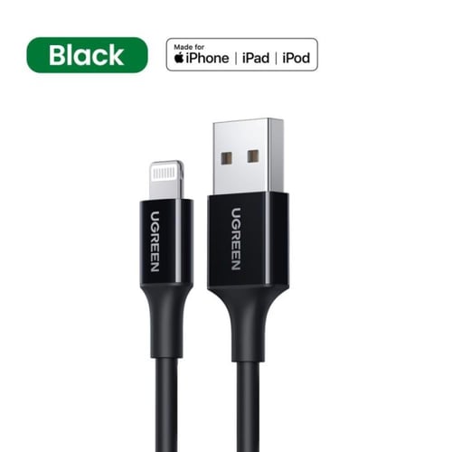 يوجرين - سلك شاحن آيفون إلى USB معتمد من ابل بطول...
