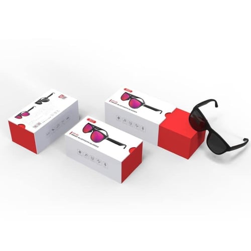 نظارة بلوتوث شمسية تدعم المكالمات والموسيقى