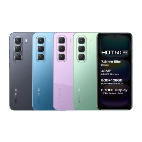 انفينيكس هوت 50 ، 5 جي، 256 جيجا، 8 جيجا رام