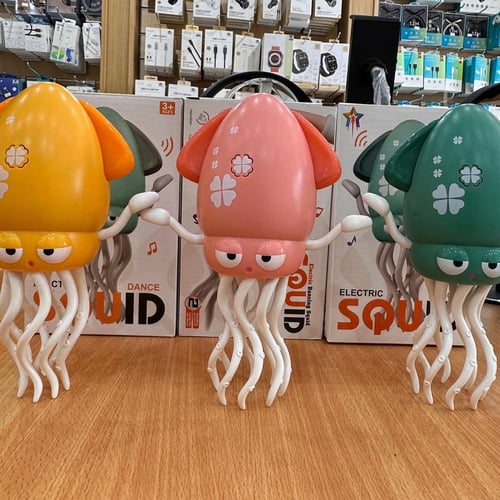 لعبة الحبار الراقص لعبة ترفيه تفاعلية للأطفال