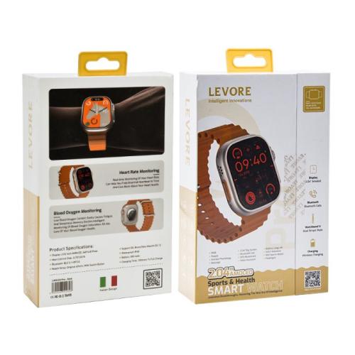 ساعة ذكية ليفوري الترا برو 2.04 انش LWS223PRO - ذه...