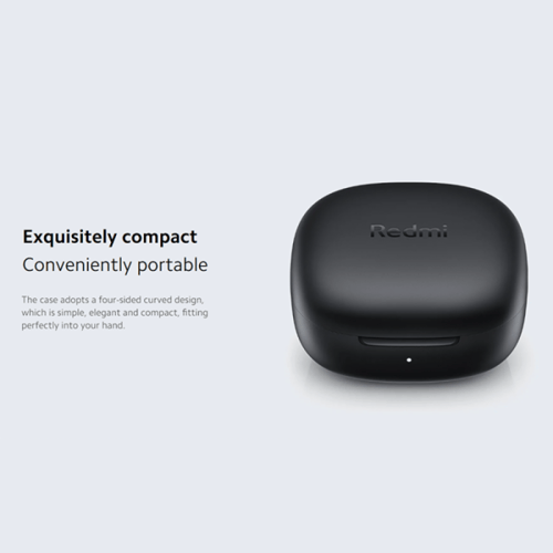 شاومي - سماعة أذن ريدمي بودز 6 بلاي 30 ساعة- أسود