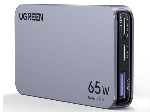 يوجرين - شاحن جداري نيكسود برو GaN بمنفذين USB-C و...