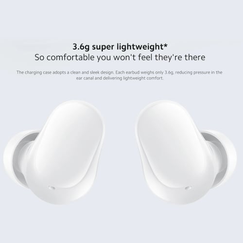 شاومي - سماعة أذن ريدمي بودز 6 بلاي 30 ساعة - أبيض