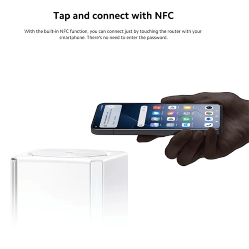 مقوي شبكة شاومي بنظام Mesh واي فاي AX3000 الحزمة ا...