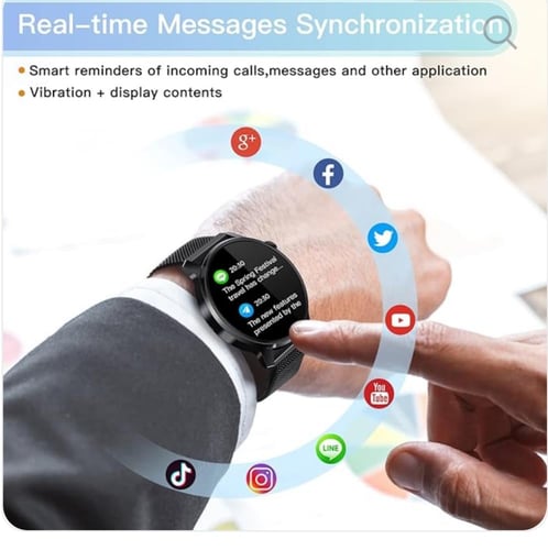 اوكي - ساعة ذكية 2 برو تدعم الاشعارات والمكالمات S...