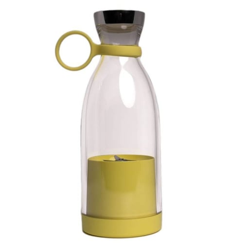 خلاط كهربائي محمول بسعة 350 مل شحن لاسلكي و USB مت...