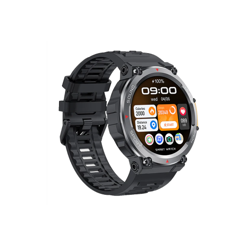 ساعة ذكية رياضية ليفوري بلوتوث بشاشة TFT مقاس 1.5...