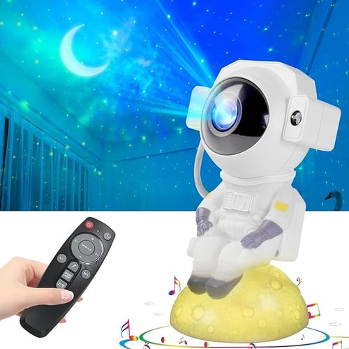 جهاز عرض ضوئي LED بتصميم رائد فضاء ونجوم المجرة، أ...