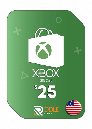 اكس بوكس امريكي - 25 دولار