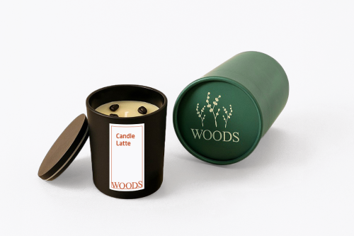 شمعة لاتيه | Latte Candle