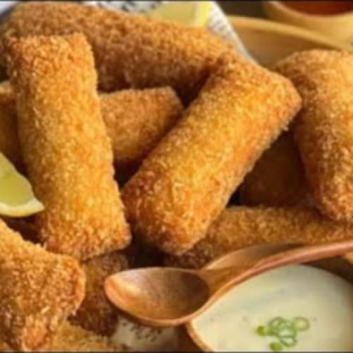 رولات التوست بالدجاج Frozen chicken toast