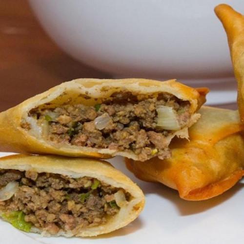 سمبوسة ارمينيه باللوز و الزرشك Frozen armenian sam...