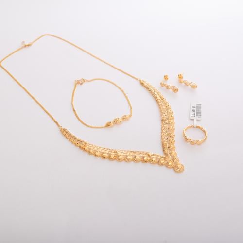 طقم ذهب عيار 21 دار 1