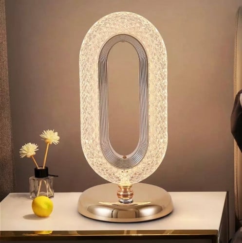 أباجورة كرستالية ب 3 ألوان لا سلكية