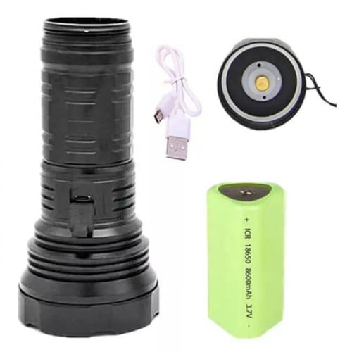 كشاف يدوي قابل للشحن قوي جداً