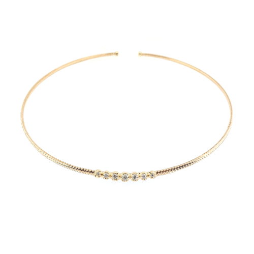 تشوكر ألماس مدور