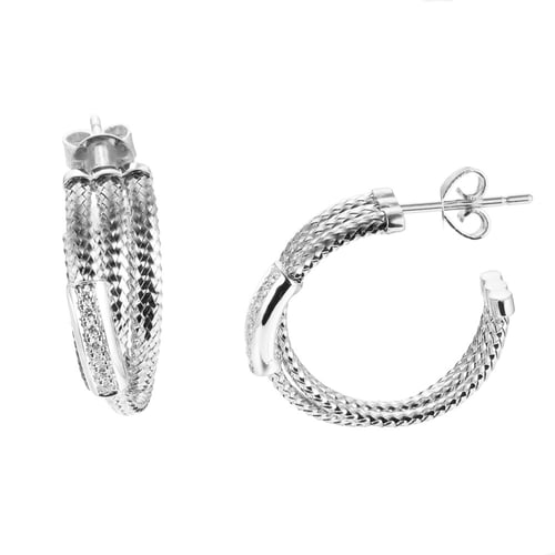 حلق ڤيڤا لا ڤيدا ألماس مدور