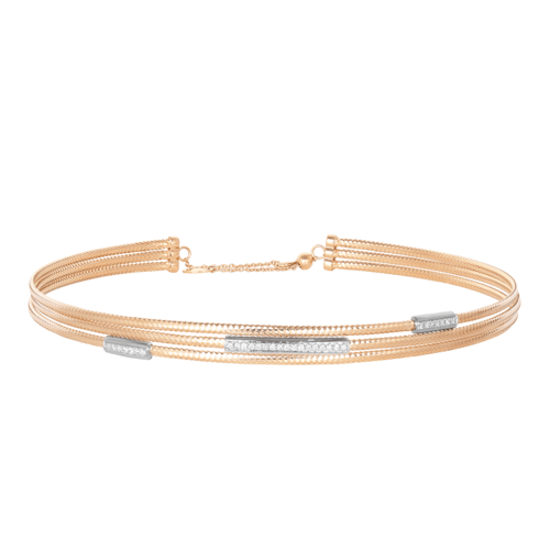 تشوكر ڤيڤا لا ڤيدا ألماس مدور