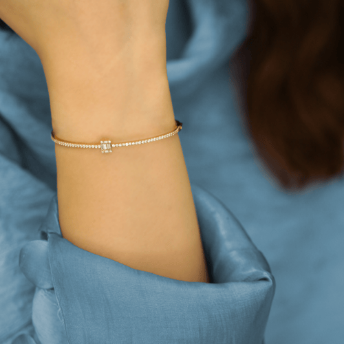 اسوارة بألماس باجيت ومدور