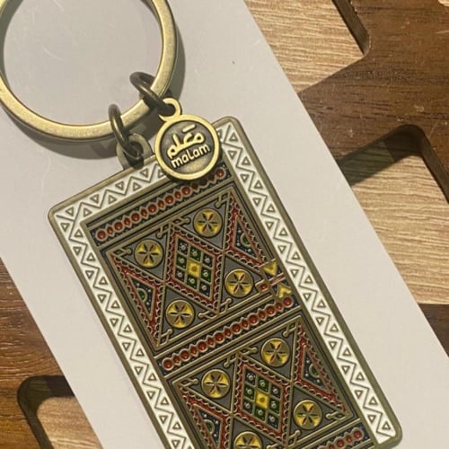 باب تراثي نجدي (ميدالية مفاتيح وتعليقة سيارة)