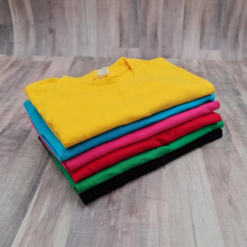 تيشيرت قطن سادة (أطفال)