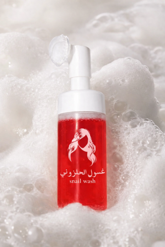 Snail gel cleanser with cherry