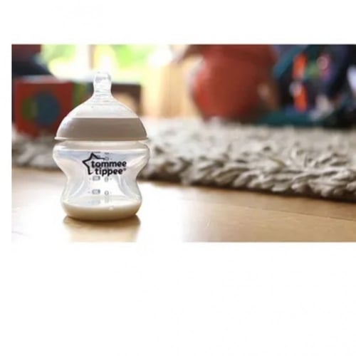 زجاجات رضاعة كلوزر تو نيتشر ملونة مع صمام مضاد للم...