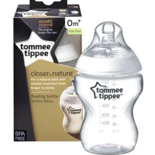 زجاجة الرضاعة كلوزر-نيتشر من البلاستيك - 260 مل -...