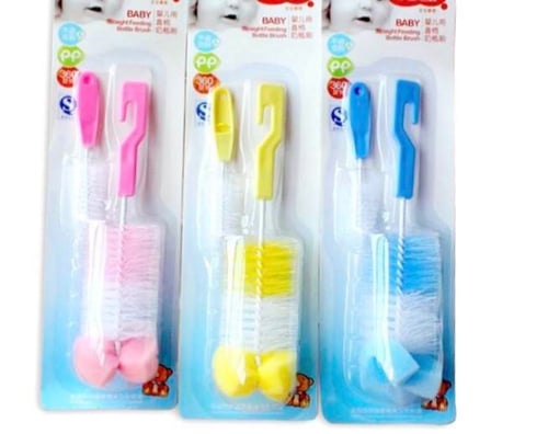 فرشاة تنظيف الرضاعه عدد2