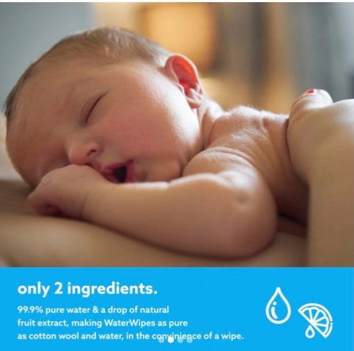 مناديل مبلله للأطفال اوريجينال من ووتر وايبس-عبوه...