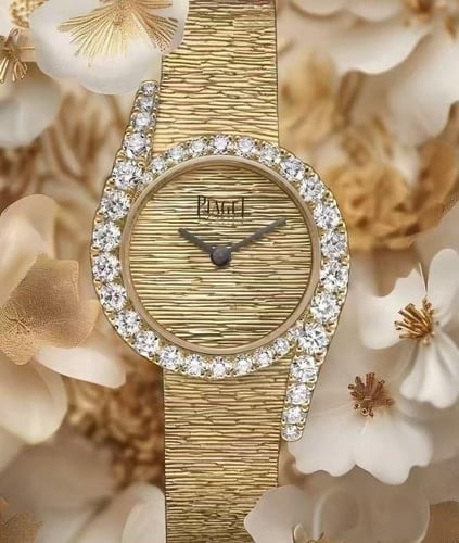 ساعه بيجيت ماستر كواليتي ذهبي