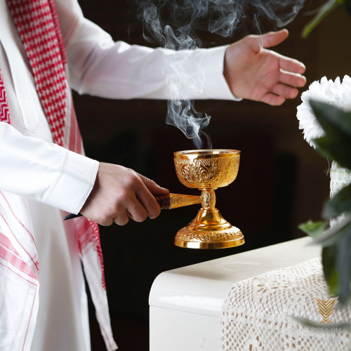 مبخرة - مقبض خشبي فاخر 2