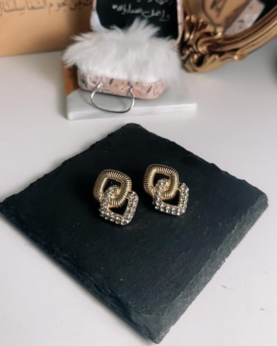 حلق كلاسيك ذهبي ( 057 )