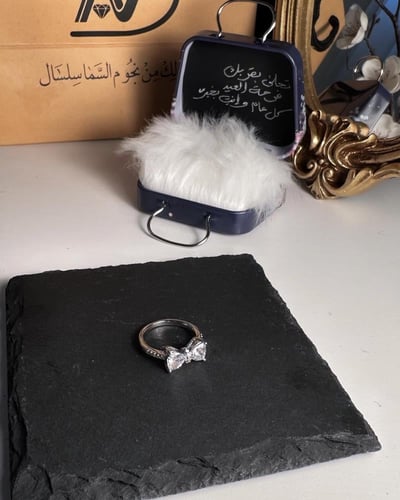 خاتم ريڤان فضي ناعم ( 053 )