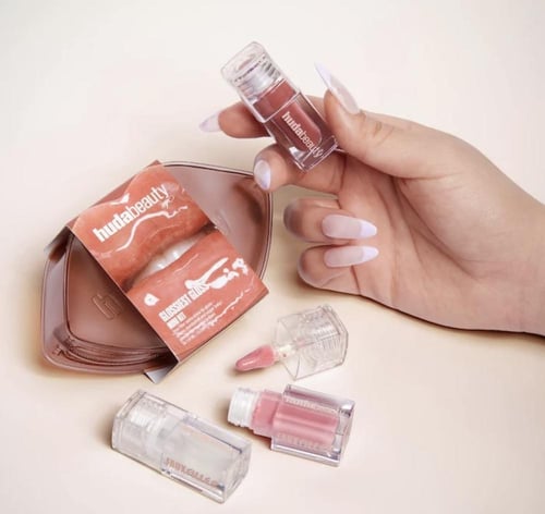 HUDA BEAUTY Mini Glossiest Lip Gloss Set