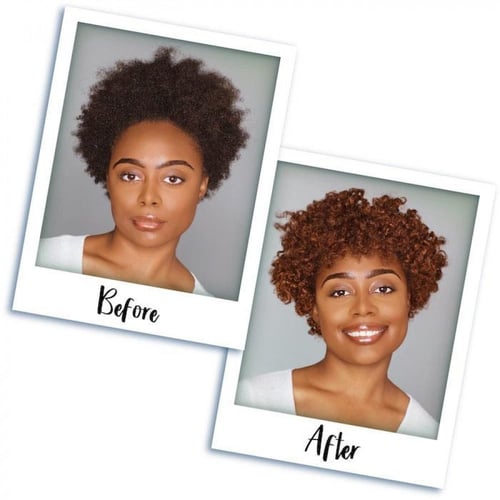 As I am curl Color copper