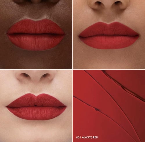 روج سيفورا رقم sephora lipstick 01 always red 1