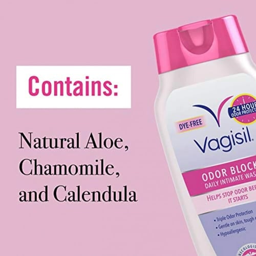 غسول نسائي نهاري بالورد من vagisil