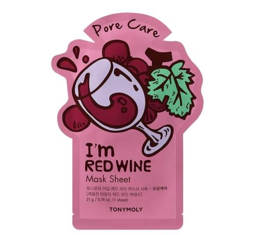 IAm sheet mask Red wine