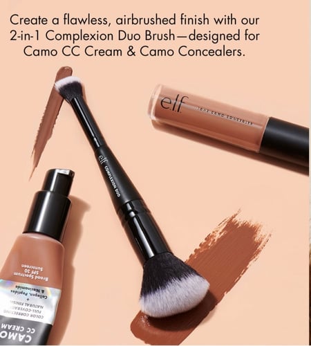 Elf CONCEALER & FOUNDATION COMPLEXION DUO BRUSH