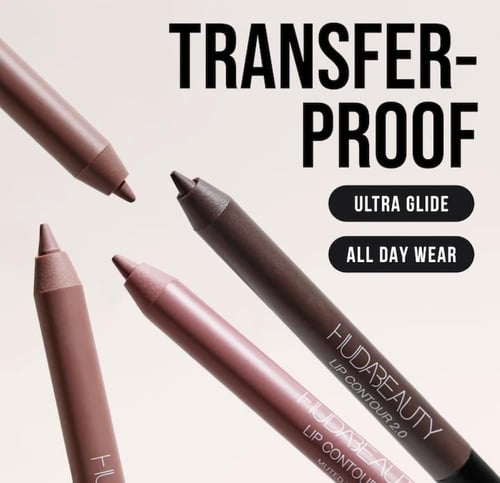 HUDA BEAUTY Bombshell Lip Liner and Liquid Lipstic...