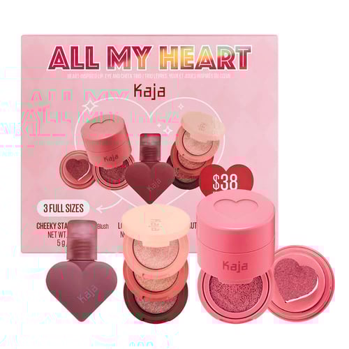 KAJA BEAUTY ALL MY HEART LIMITED EDITION SET – 3 F...
