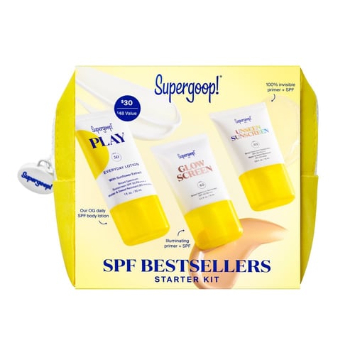 supergoop spf bestsellers starter kit