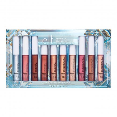 elf naughty & ice lip gloss vault