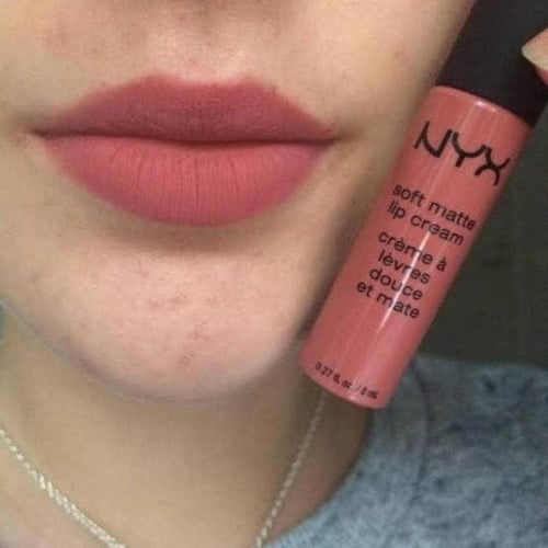 nyx soft matte lipstick SMlC19 CANNES